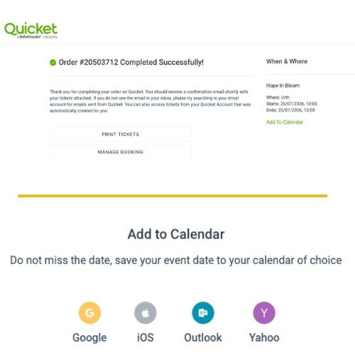 Step 6 - Booking Confirmed